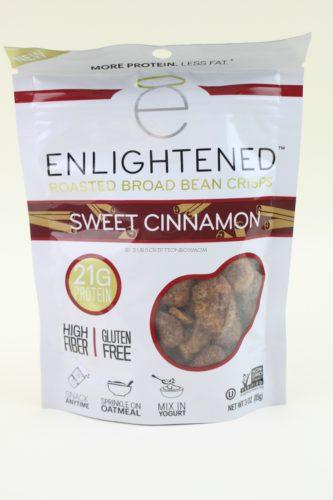 Enlightened Sweet Cinnamon Broad Bean Crisps