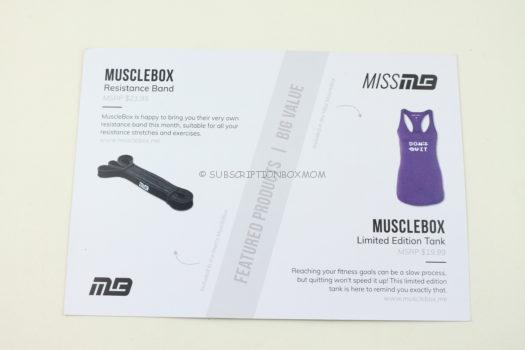 Musclebox Miss Musclebox June 2018 Review