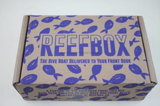 ReefBox July 2018 Scuba Diving Subscription Box Review