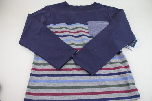 Andy + Evan Boys Color Blocked Pocket Tee