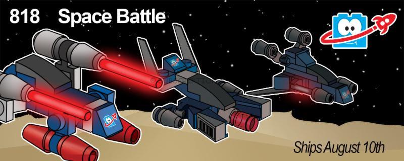 Brick Loot August 2018 Spoilers Space Battle