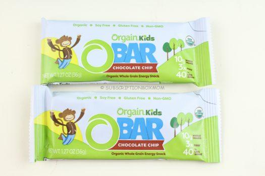 Orgain Kids O'Bars - Chocolate Chip