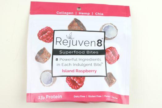 Rejuven8 Superfood Bites Island Raspberry