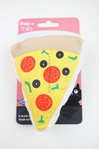 Paws 'N Purrs Pizza Pillow