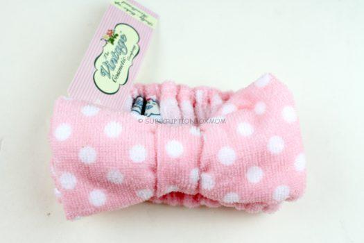 The Vintage Cosmetic Company Dolly Bow Make-Up Headband 