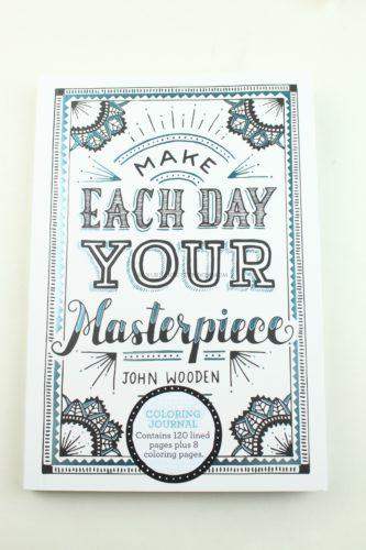 Make Each Day Your Masterpiece Journal 