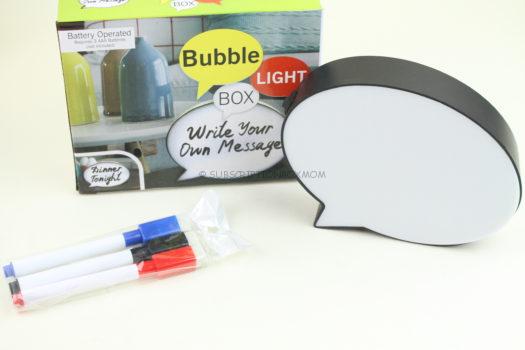 Bubble Light Box with Markers