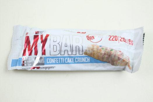 My Body My Nutrition My Bar Confetti Cake Crunch