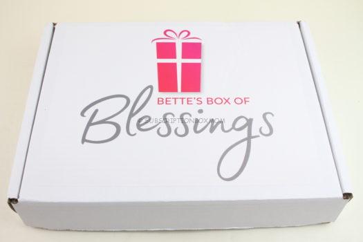 Bette's Box of Blessings September 2018 Review