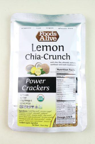 Foods Alive Lemon Chia-Crunch