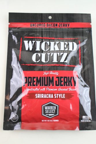 Wicked Cutz Premium Jerky - Sriracha style 