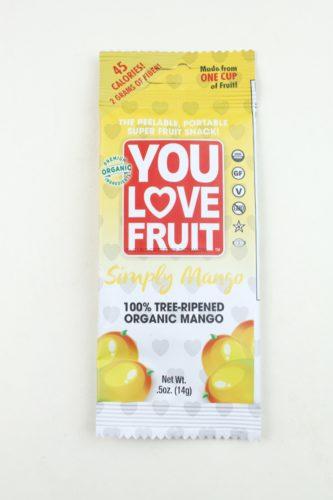 You Love Fruit Organic Mango Fruit Snacks