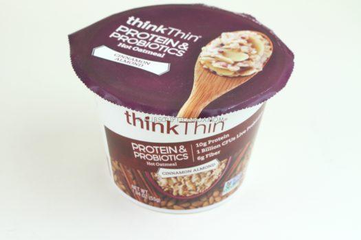 thinkThin Protein & Probiotics Hot Oatmeal - Cinnamon Almond