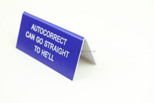 Autocorrect Sign