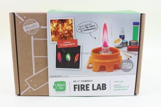 KiwiCo Fire Lab Project Kit Review 