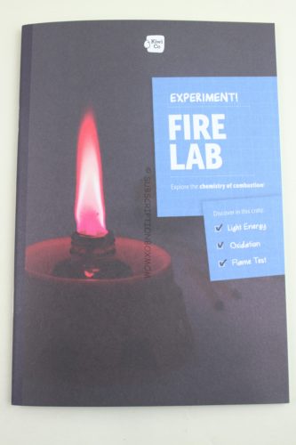 KiwiCo Fire Lab Project Kit Review 