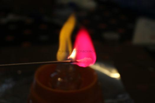 Experiment 4: Solid Flame Test