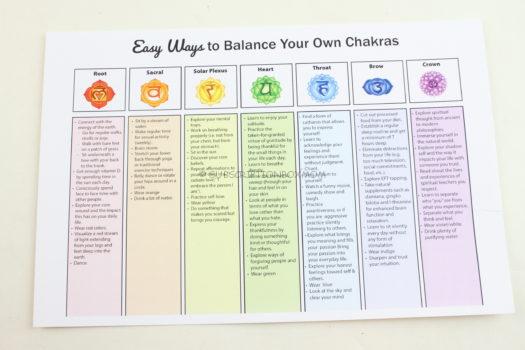 Chakra Balance Card