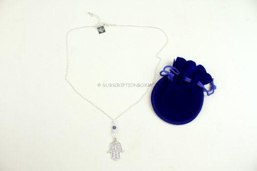 BuddhiBox Hamsa Necklace