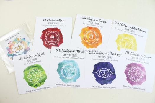 Chakra Card Set