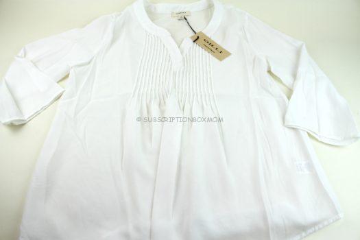 Gilli Hanna Ivory Tunic Blouse