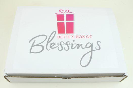 Bette's Box of Blessings October 2018 Review