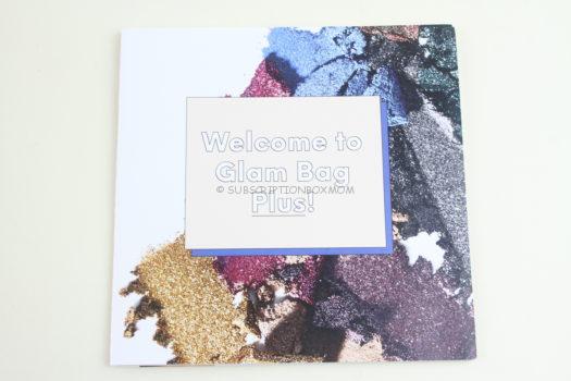 Ipsy Glam Bag Plus October 2018 Review