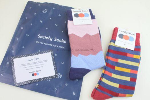 Society Socks October 2018 Review