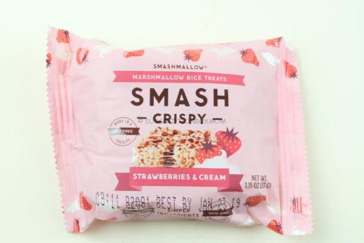 Smash Crispy Strawberries & Cream