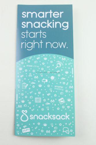 SnackSack Classic October 2018 Review