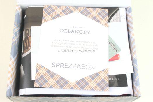 SprezzaBox October 2018 Review