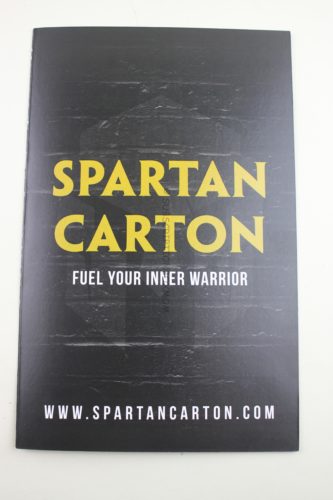 Spartan Carton October 2018 Review