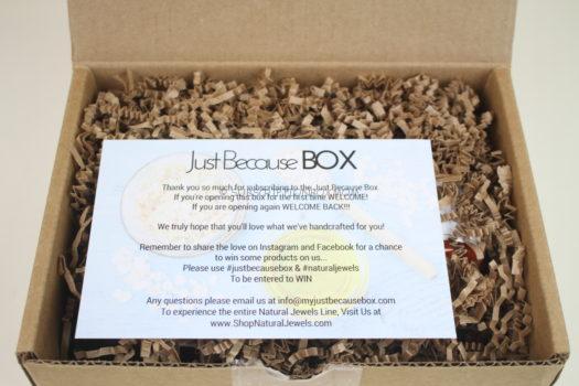 Just Because Box April 2019 Review