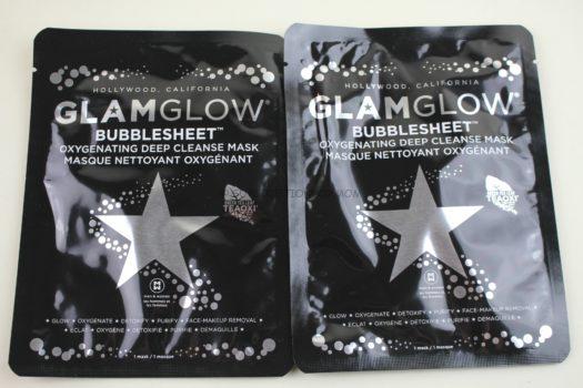 GlamGlow Bubblesheet Oxygenating Deep Cleanse Mask