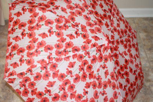 Catherine Malandrino Umbrella - Red Floral