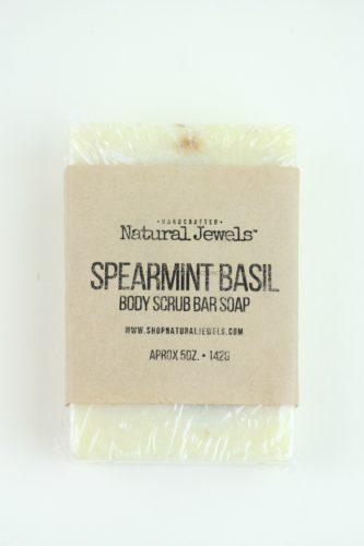 Spearmint Basil Handmade Soap Bar