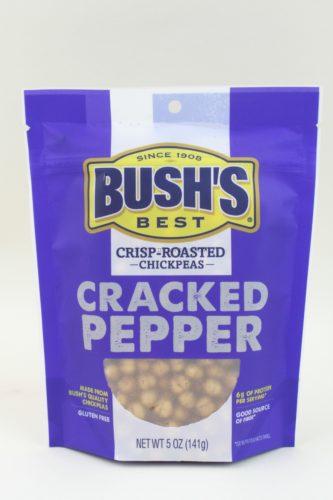 Bush's Roasted Chickpeas - Cracked Pepper and Roasted Garlic 
