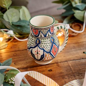 Rania Hand-painted Mug: Tunisia 