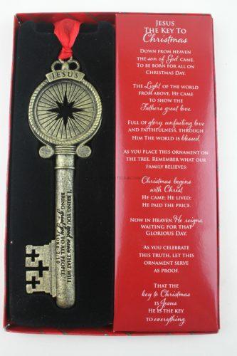 Lighthouse Christian Products Jesus Christmas Ornament