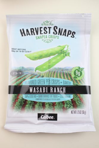 Harvest Snaps Green Pea Crisps - Wasabi Ranch