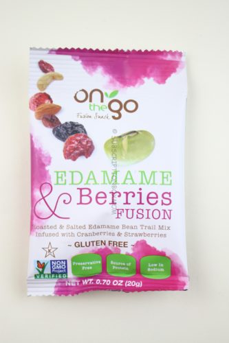 On the Go Edamame & Berries Fusion 