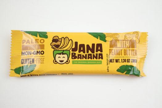 Jana Banana Bar with Peanut Butter