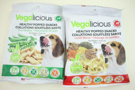 Vegalicious Healthy Popped Snacks Pea Medley and Lentil Blend 