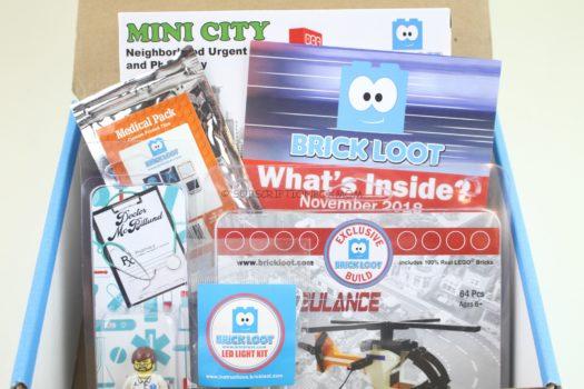 Brick Loot November 2018 Review