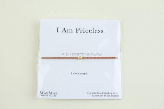 MaeMae Jewelry I Am Priceless