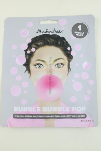 MaskerAide Charcoal Bubble Sheet Mask