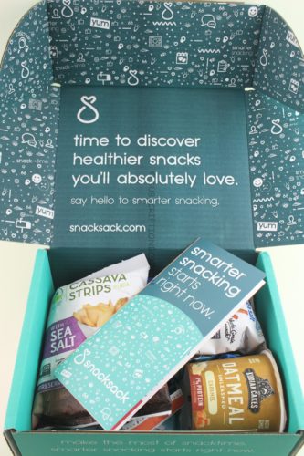 SnackSack November 2018 Review