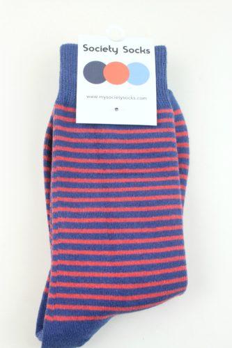 Orange and Blue Socks