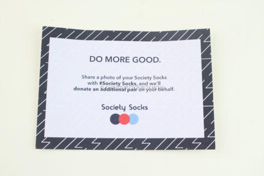 Society Socks November 2018 Review