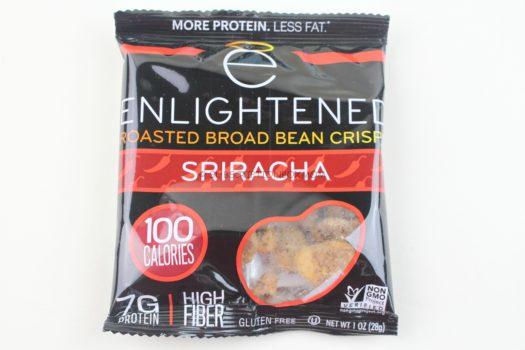 Enlightened Roasted Broad Bean Crisps - Sriracha